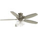 Renew Premier 52 inch Brushed Stainless Steel with Silver Blades Ceiling Fan